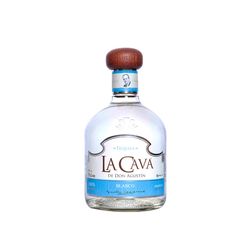 Don Augustin Tequila La Cava De Blanco 38% 0,7 l (holá láhev)