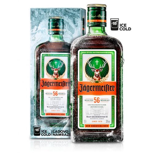 Jägermeister 35% 0,5l v krabičce