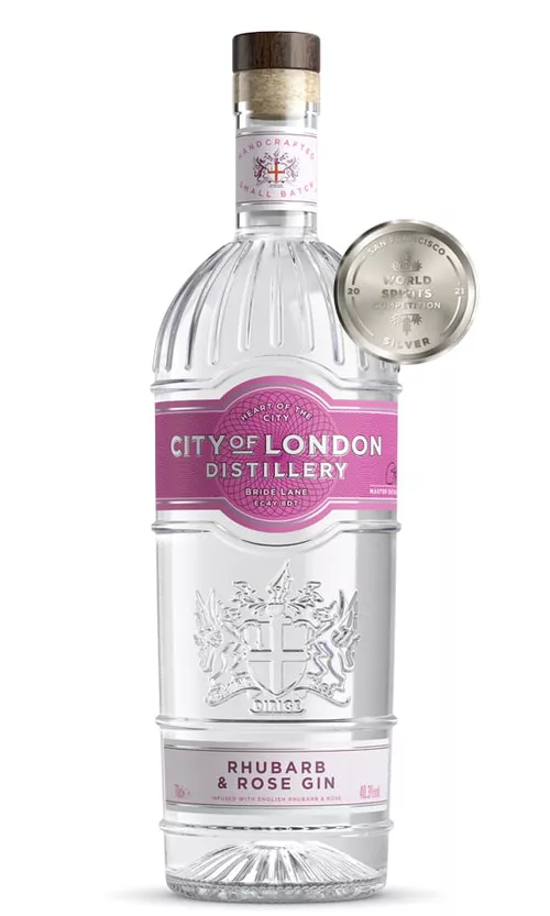 City of London Rhubarb & Rose 40,3 % 0,7 l