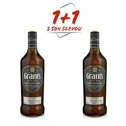 Grant´s Smoky 0,7l 40% AKCE 1+1 s druhou lahví za polovinu