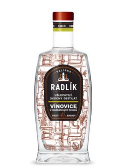 Palírna Radlík Radlík Vínovice z muškátových hroznů 45% 0,5l