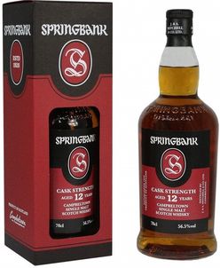 Springbank Cask Strength 12y 0,7l 55,3%