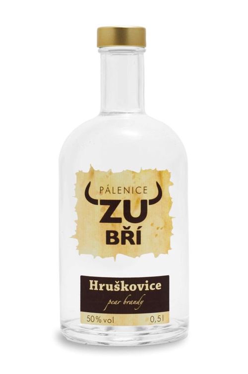 Hruškovice Zubří 0,5l 50%