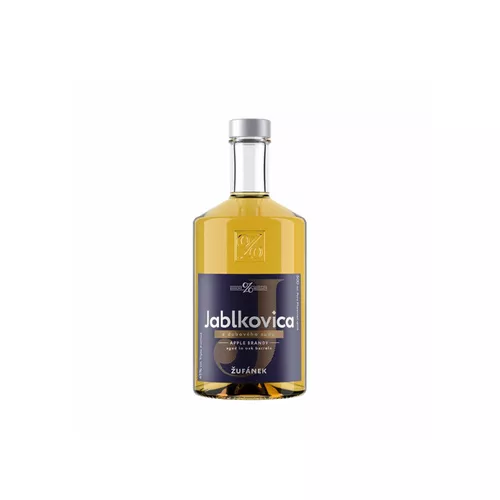 Jablkovica z dubového sudu Žufánek 45 % 0,5 l