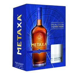 Metaxa 12* 0,7 l 40 % (dárkové balení)