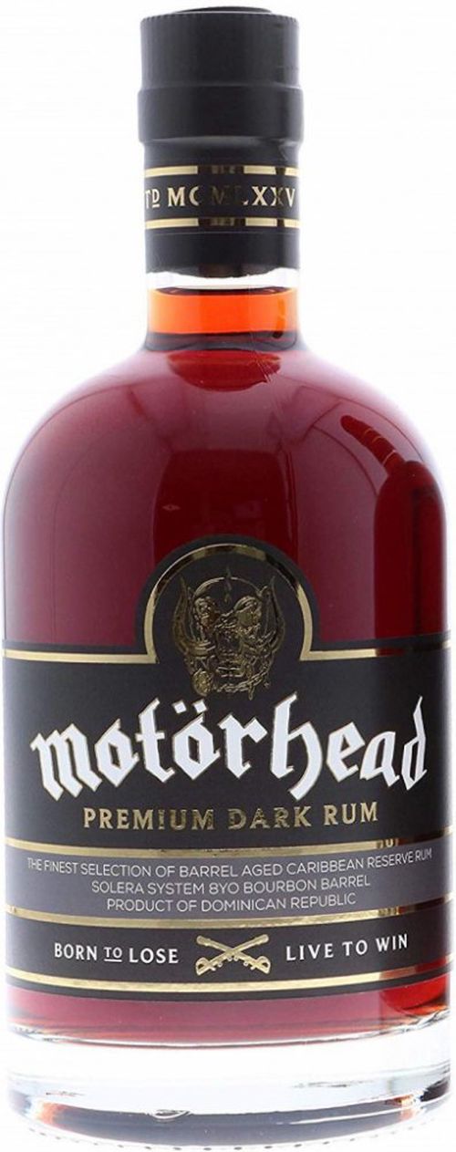 Motorhead Dark Rum 8y 0,7l 40%