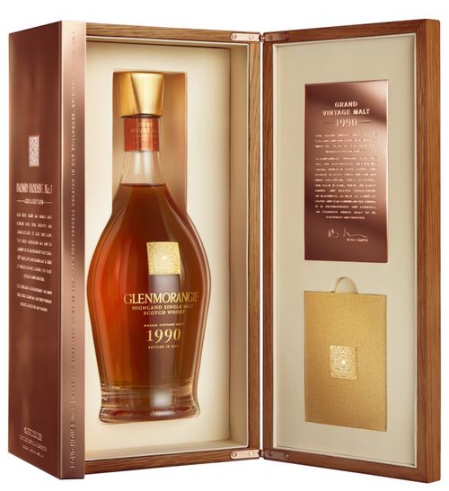 Glenmorangie Grand Vintage Malt 1990 0,7l 43% Dřevěný box