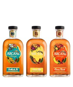 Zvýhodněný set = Arcane Arrangé Ananas Rôti + Banane Flambée + Arcane Vanilles des Îles 40,0% 2,1 l