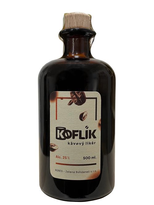 Agnes Zelená Bohdaneč Agnes Koflík (kávový likér) 25% 0,5l