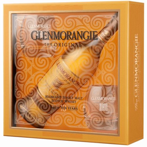 Glenmorangie 10y 0,7l 40% + 2x sklo GB