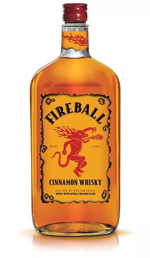Fireball Cinnamon Whisky 33 % 1 l