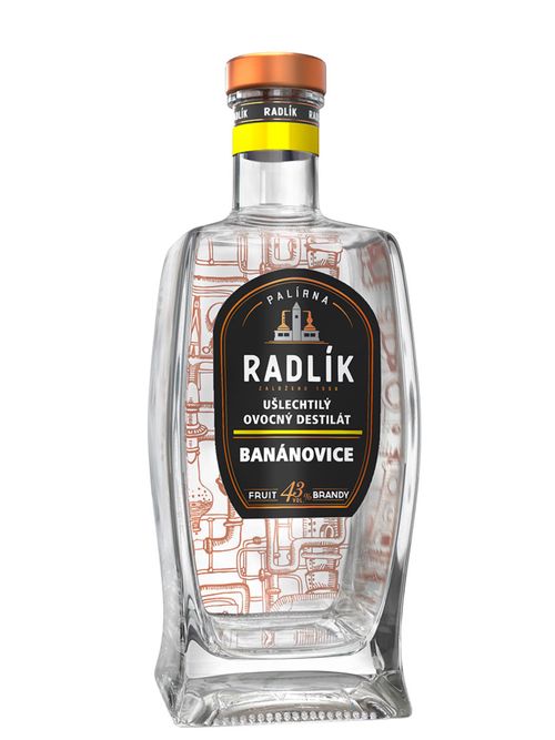 Palírna Radlík Radlík Banánovice 43% 0,5l