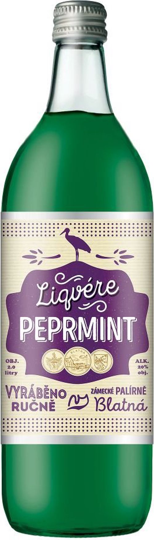 Liqvére Peprmint 2l 20%