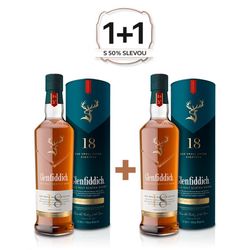 Glenfiddich 18YO 0,7l 40% 1+1 za 50%