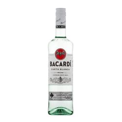 Bacardi Carta Blanca 37,5% 1 l (holá láhev)