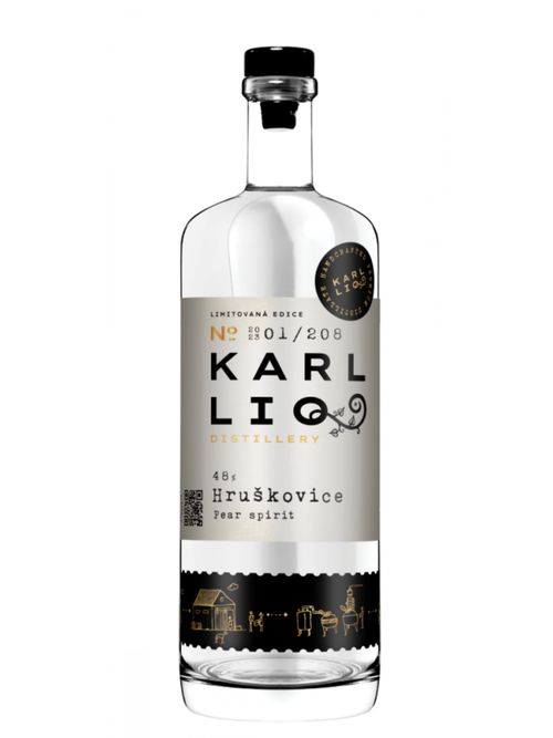 Karlliq Hruškovice 48% 0,5l