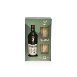 Glenfiddich 12 0,7l 40% dárková kazeta se dvěma skleničkami