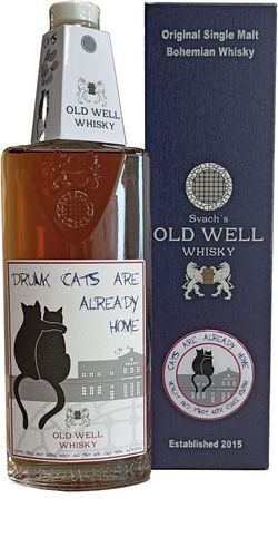 Svach's Old Well Whisky Cat's Are Already Home 0,5l 50,5% GB L.E.