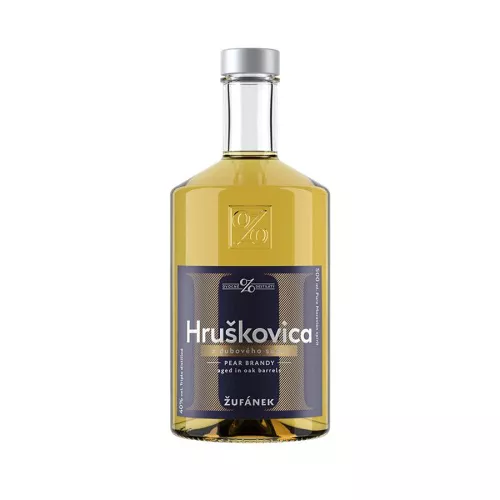 Hruškovica Žufánek z dubového sudu 40 % 0,5 l