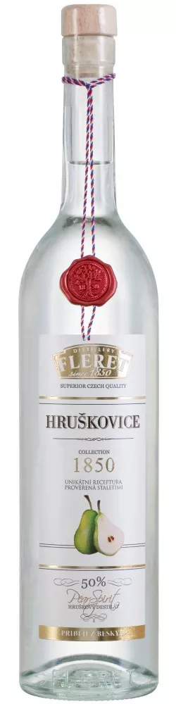 Fleret Distillery Fleret Collection 1850 hruškovice 50 % 0,7 l
