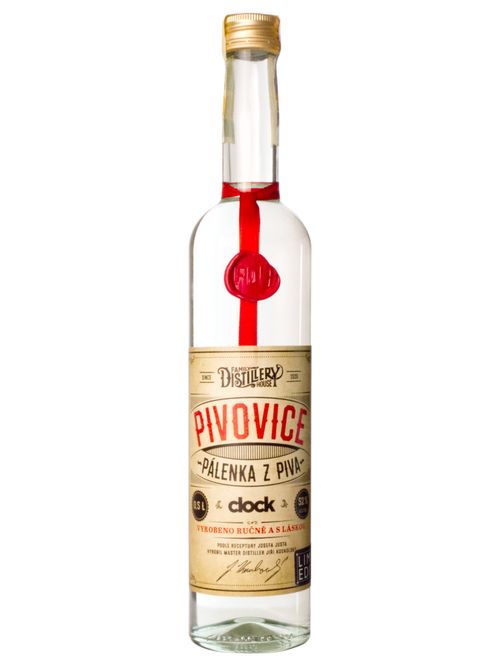 Family Distillery House FD House Pivovice Clock ovocný 52% 0,5l