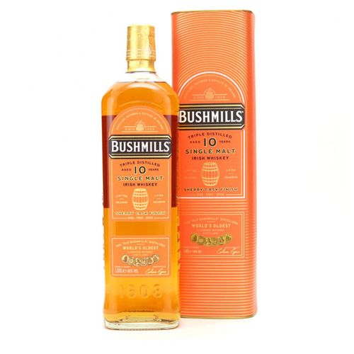 Bushmills Single Malt 10 Y.O. Sherry Cask Finish 1 l