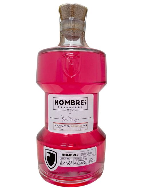 Hombre's Gin Hombre's Rapsberry Gin 41% 0,7l