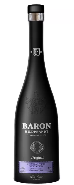Baron Hildprandt ze zralých švestek 40 % 0,7 l