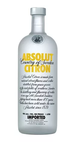 Absolut Citron 40 % 1 l