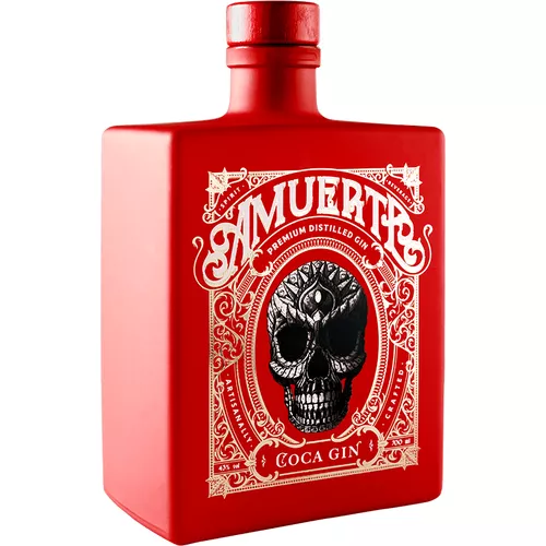 AMUERTE COCA LEAF GIN RED EDITION 43% 0,7 l