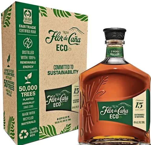 Flor de Caňa Eco 15 yo 40 % 0,7 l