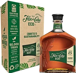 Flor de Caňa Eco 15 yo 40 % 0,7 l