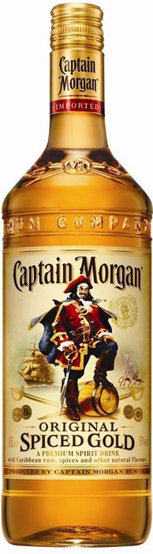 Captain Morgan Spice Gold 35 % 3 l