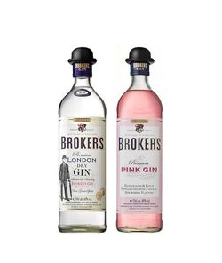 Zvýhodněný Set = 1ks Broker's London Dry + 1ks Broker´s Pink 40,0% 1,4 l