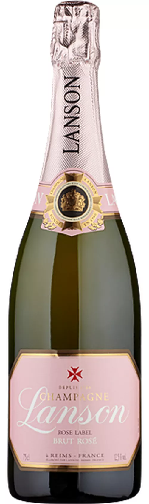 LANSON CHAMPAGNE BRUT ROSÉ 12,5 % 0,75 L