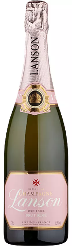 LANSON CHAMPAGNE BRUT ROSÉ 12,5 % 0,75 L