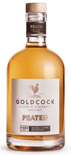 Rudolf Jelínek Gold Cock Peated 49,2% 0,7l