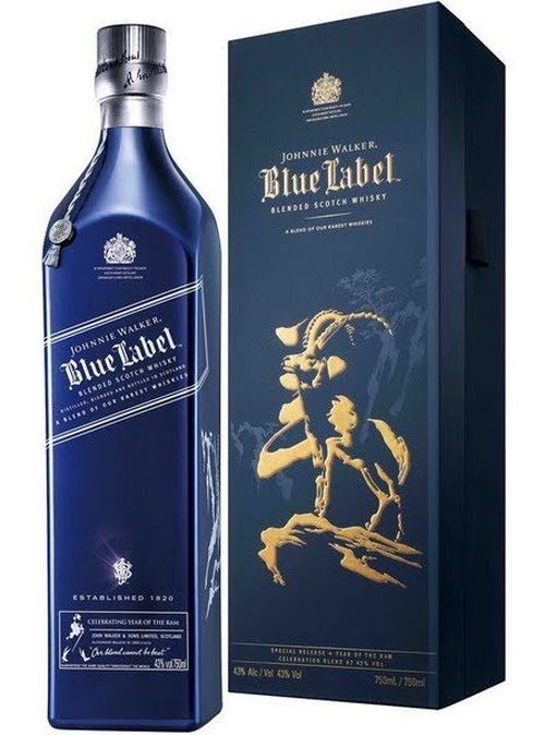 Johnnie Walker Blue Label Year of The Ram 0,75l 43%