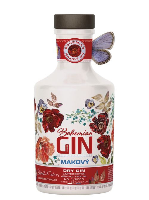 Žufánek Bohemian Gin makový 45% 0,5l