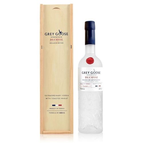 Grey Goose Ducasse 0,75l 40% Dřevěný box