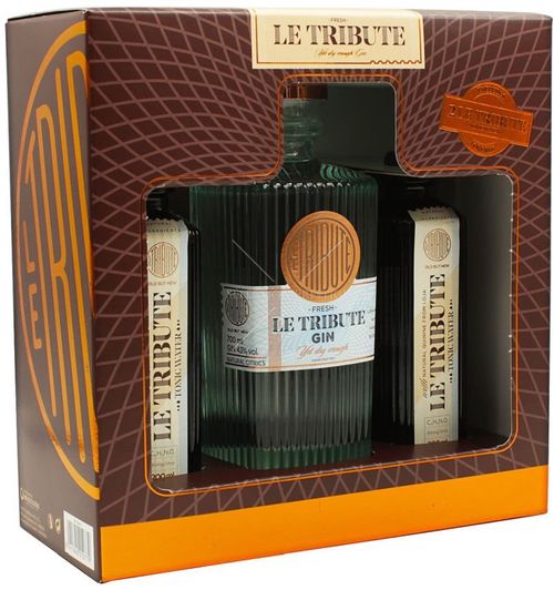 Le Tribute Gin 0,7l 43% GB + 2x Le Tribute Tonic