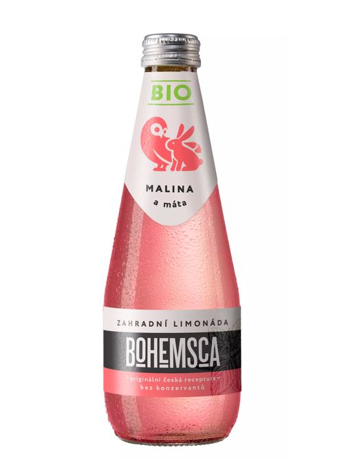Bohemsca Malina & máta BIO 0,33l