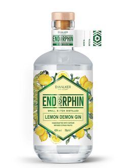 Endorphin gin Endorphin Lemon Demon Gin 43% 0,5l
