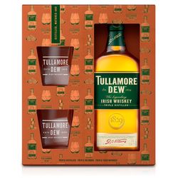 Tullamore D.E.W. 0,7l 40% dárkové balení se dvěma skleničkami
