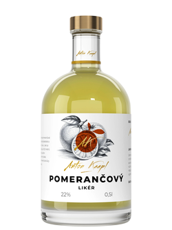 Anton Kaapl Pomerančový likér 22% 0,5l