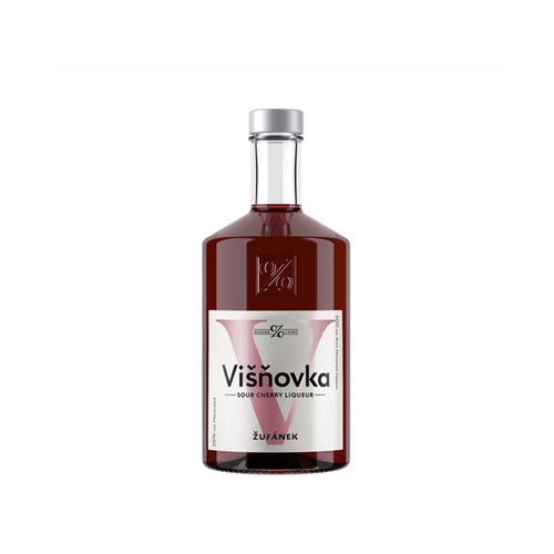 Žufánek Višňovka 20% 0,5 l (holá láhev)