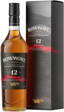 Bowmore 12 yo  Sherry Oak Cask 40% 0,7l