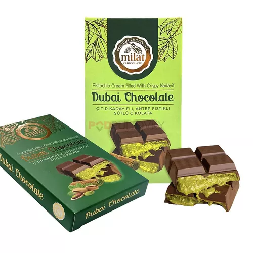Dubai čokoláda 60g Milat
