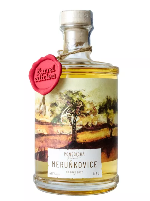 Poněšická Meruňkovice barrel edition 40% 0,5l