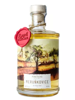 Poněšická Meruňkovice barrel edition 40% 0,5l
